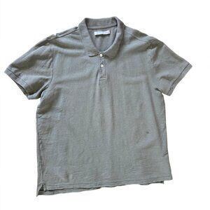 Outerknown Polo – Men’s Large – Gray Green